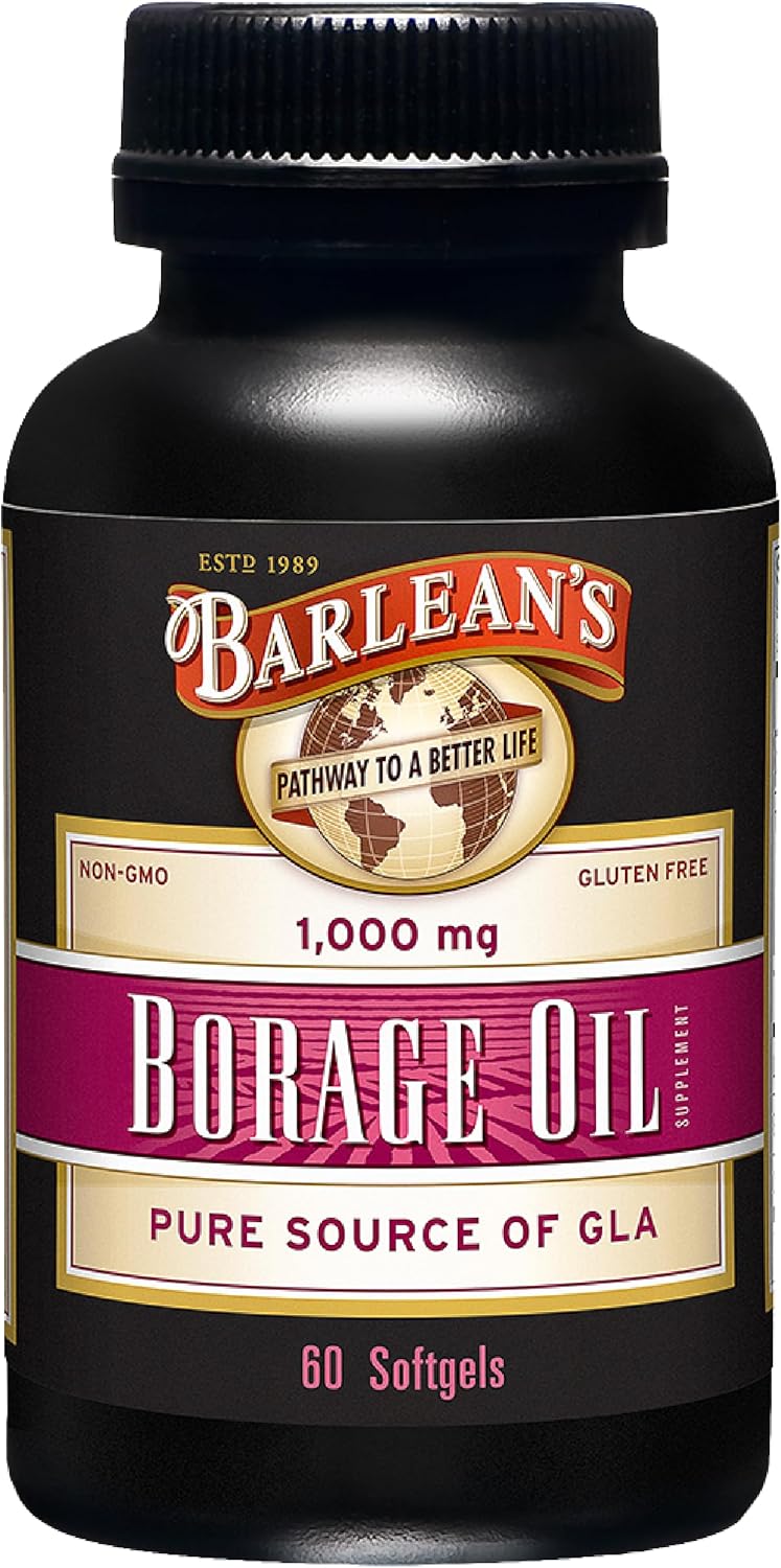 Borage Oil Supplements for Skin Health and Immune Support