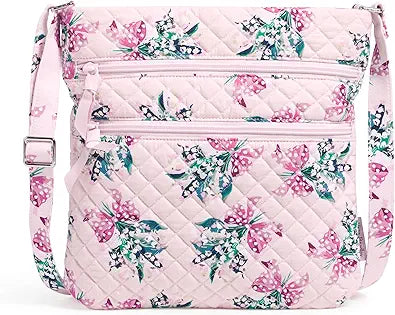 Vera Bradley Cotton Triple Zip Hipster Crossbody Purse Review