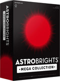 Astrobrights Mega Collection Colored Paper Ultra Red, 625 Sheets
