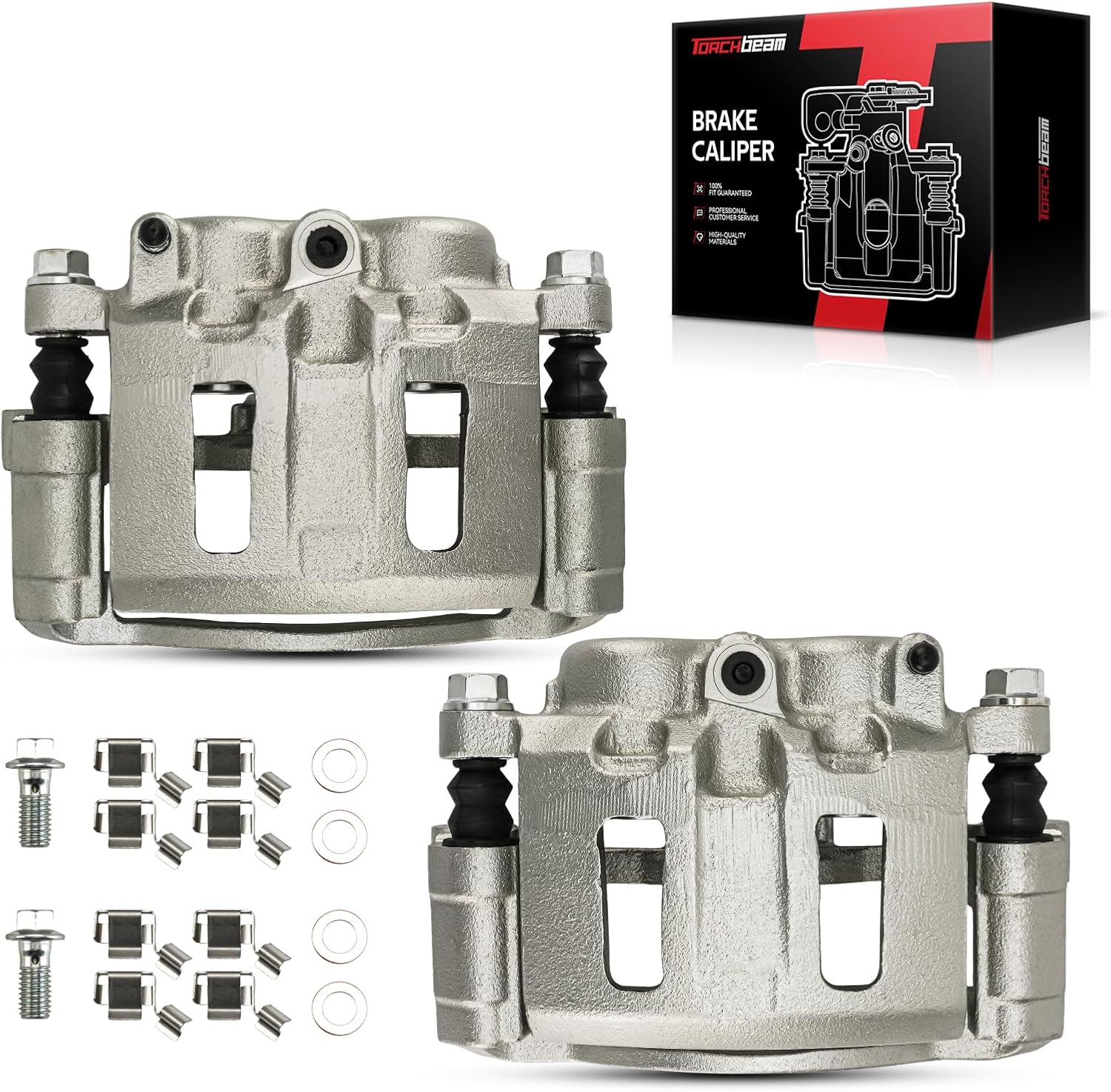 Torchbeam Front Brake Calipers Set for Chevrolet and GMC Models