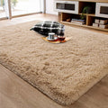 Ompaa Fluffy Rug 5 ft x 8 ft - Super Soft Fuzzy Shag Rug