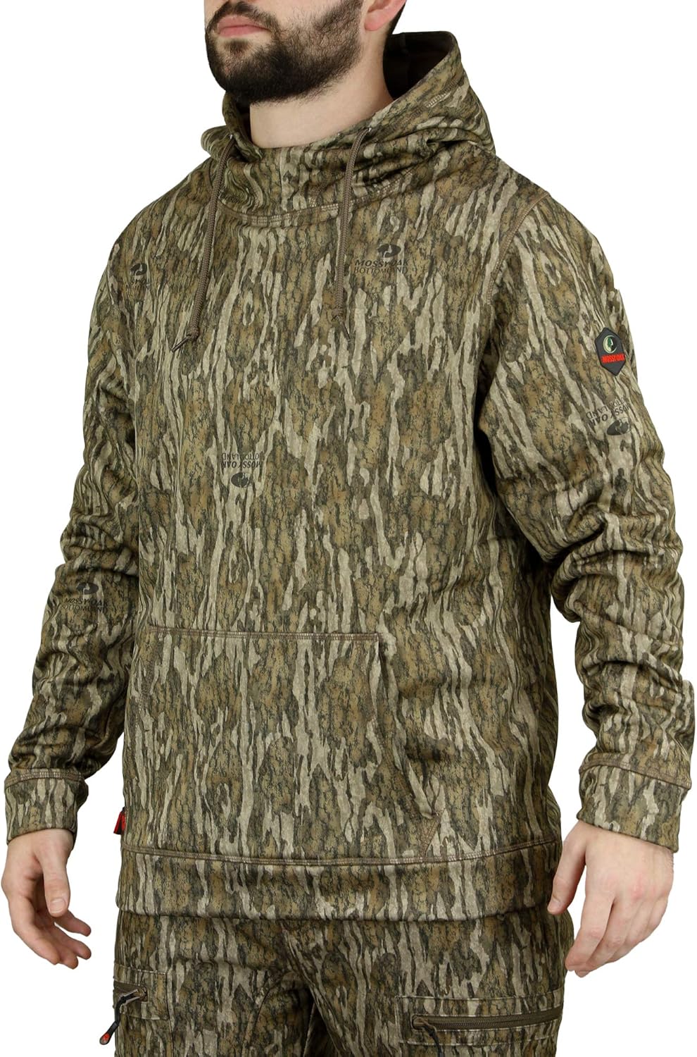 Mossy Oak Men's Camo Hunting Hoodie - Performance Fleece