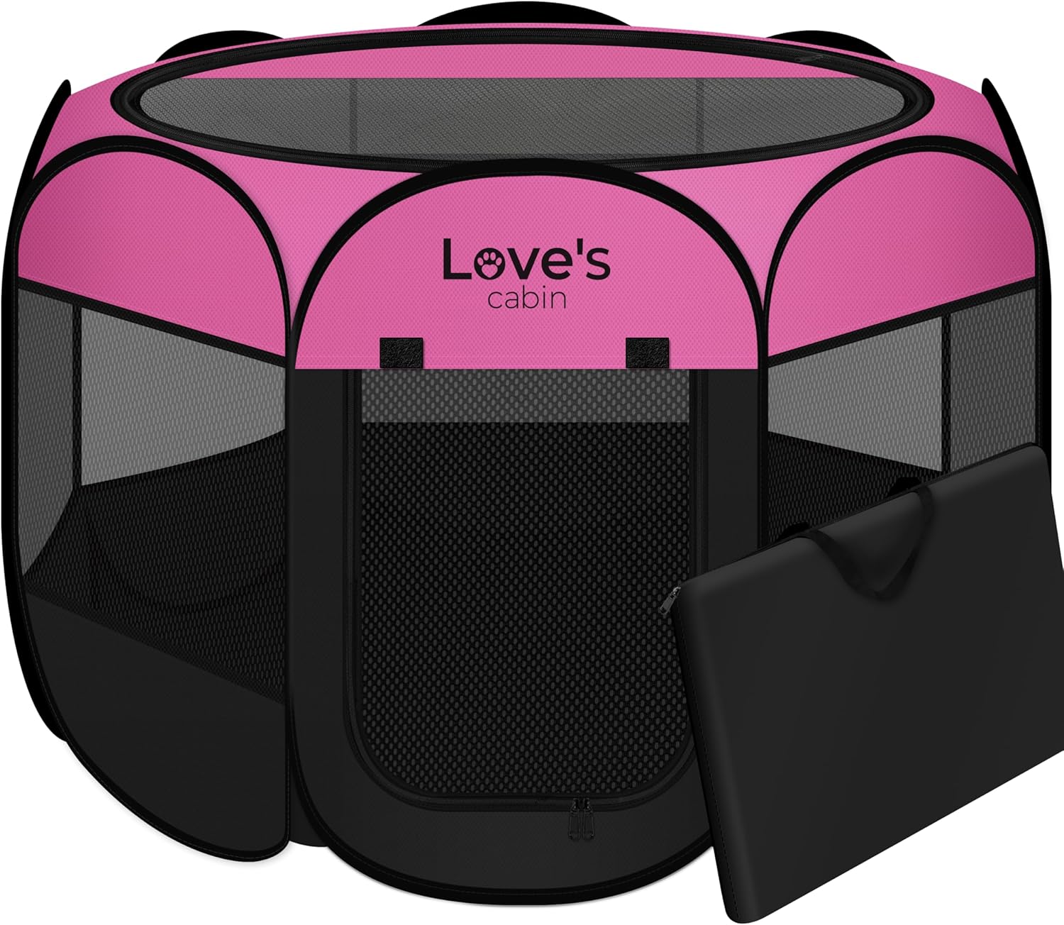 Portable Dog Playpen for Indoor and Outdoor Use - Large Size