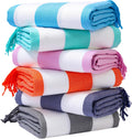 Oversized Turkish Beach Towel 74x38 - Quick Dry Sand Free Luxury