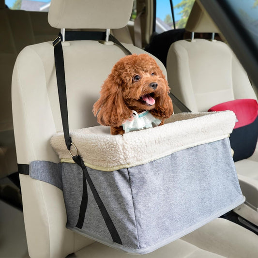 MOHOPE Upgrade Dog Car Seat: Secure & Comfortable Ride