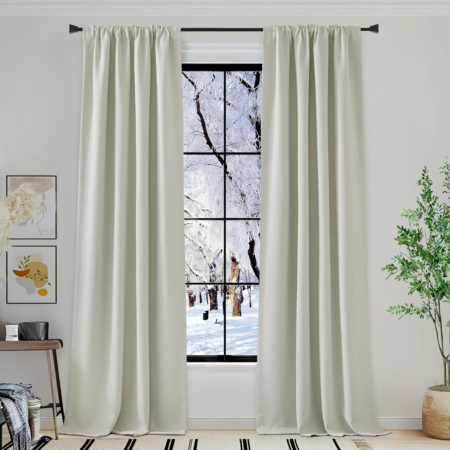 NICETOWN Room Darkening Curtains for Bedroom and Living Room
