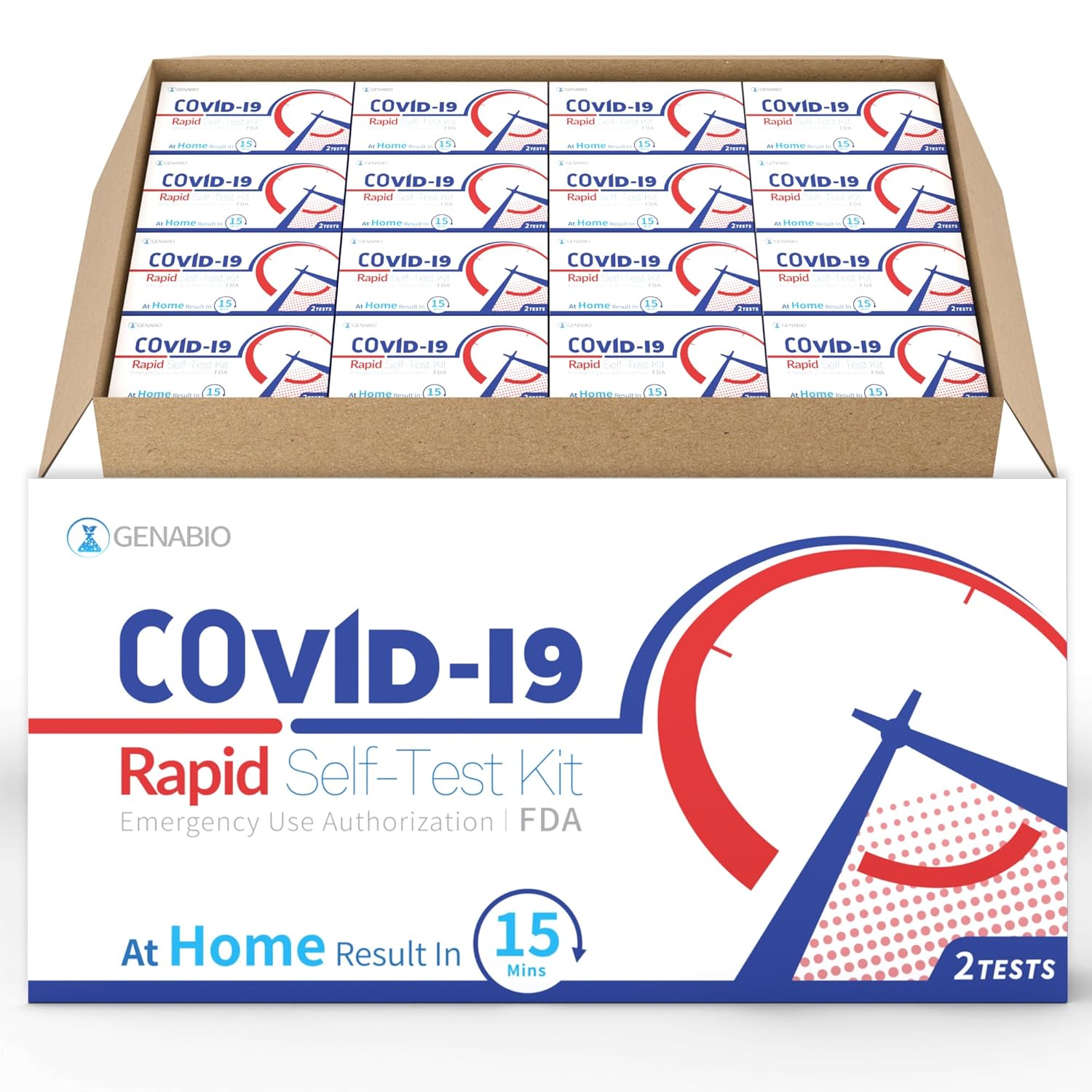 Genabio COVID-19 Antigen Rapid Self-Test Kit for Home Use