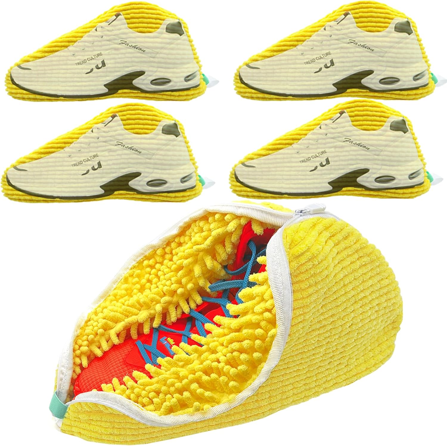 Reusable Shoe Washing Bag Set - Clean Shoes with Ease!