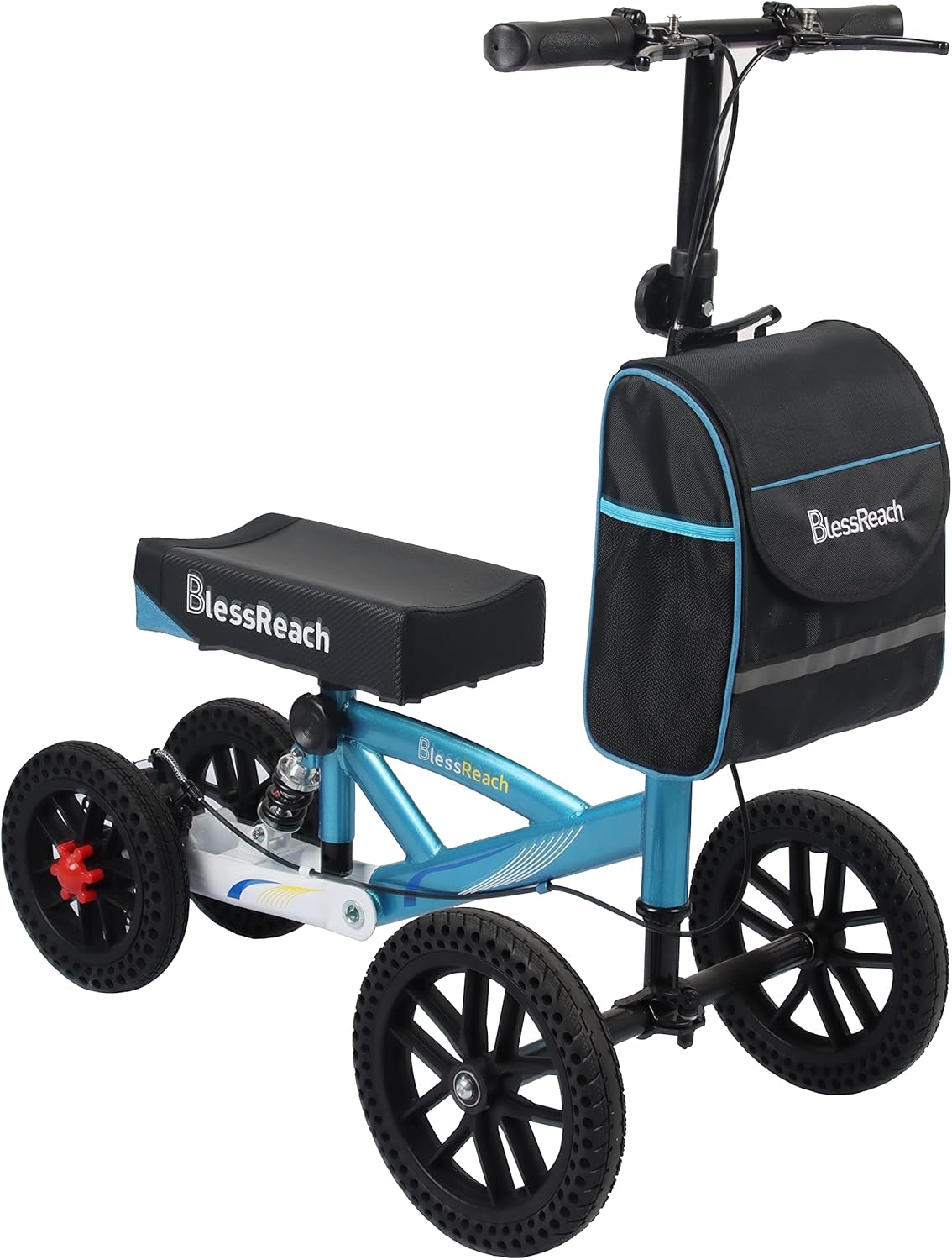 All Terrain Foldable Knee Scooter Walker for Foot Injuries