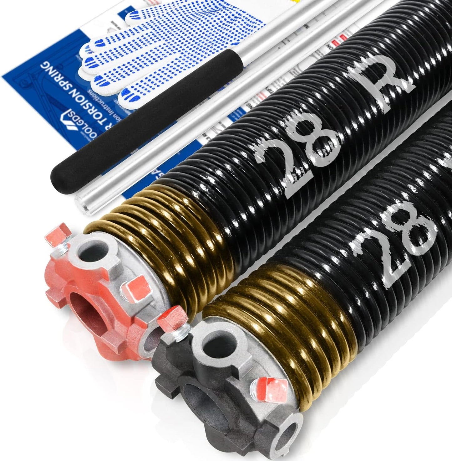 High Precision Garage Door Torsion Springs Set for Replacement