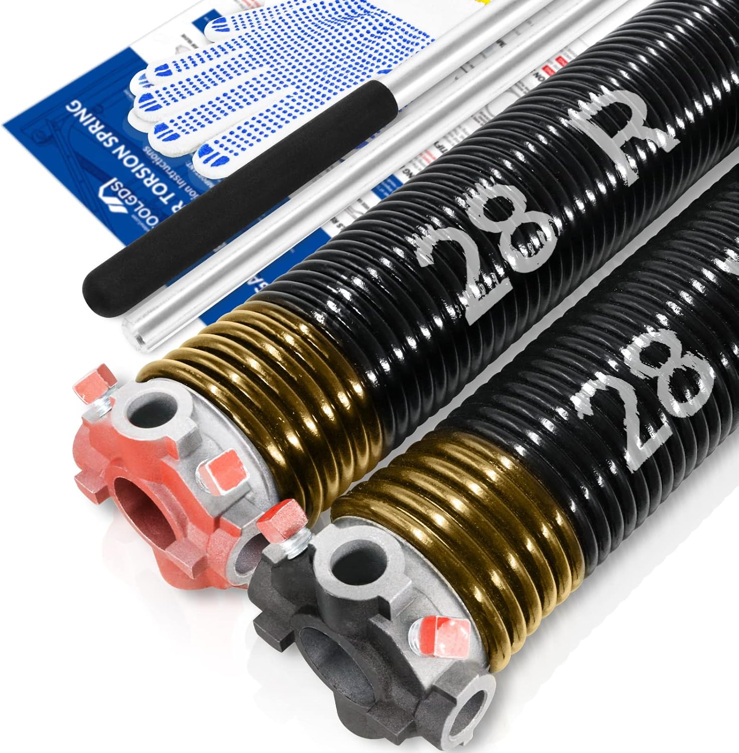 High Precision Garage Door Torsion Springs Set for Replacement