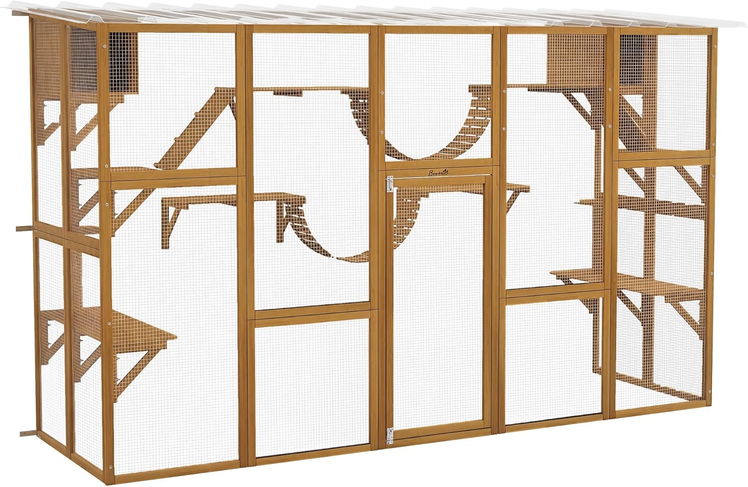 PawHut Catio Outdoor Cat Enclosure for Multiple Kitties