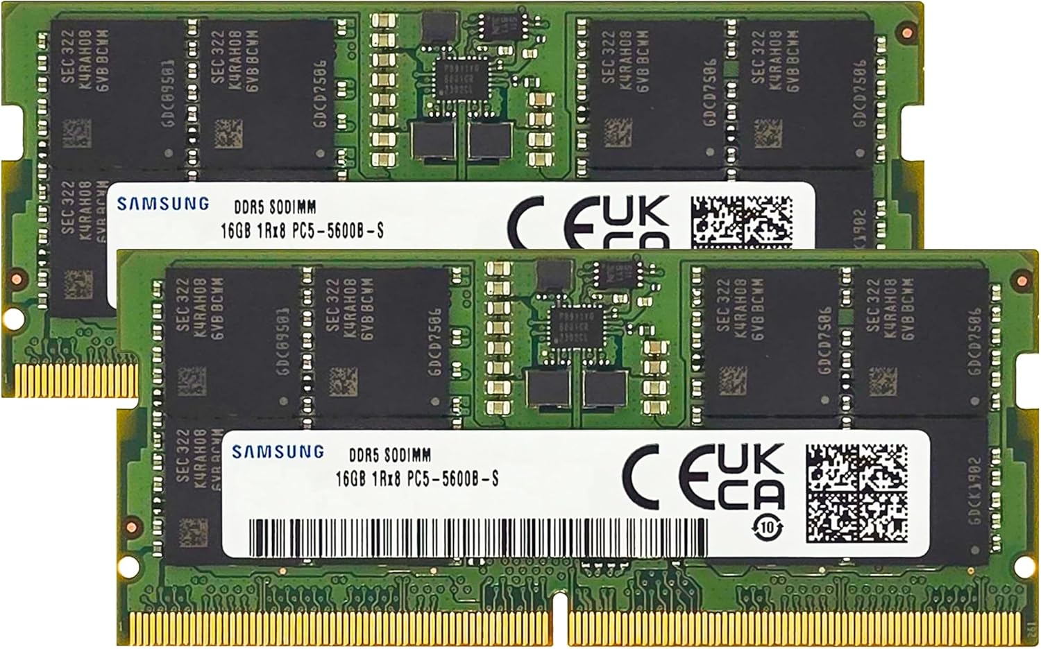 Samsung 32GB DDR5 5600MHz Laptop RAM Memory for Performance Boost