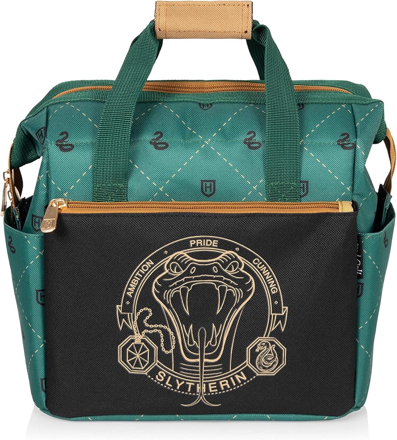 Harry Potter Slytherin On The Go Lunch Cooler for Fans