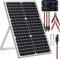 SOLPERK Solar Panel Kit 30W 12V - Durable Trickle Charger Kit