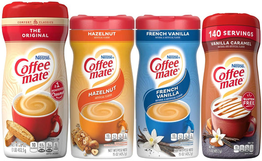 Coffee Mate Creamer Variety Pack - 4 Delicious Flavors