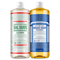 Dr. Bronners Pure-Castile Magic Soap Variety Pack for Home Care
