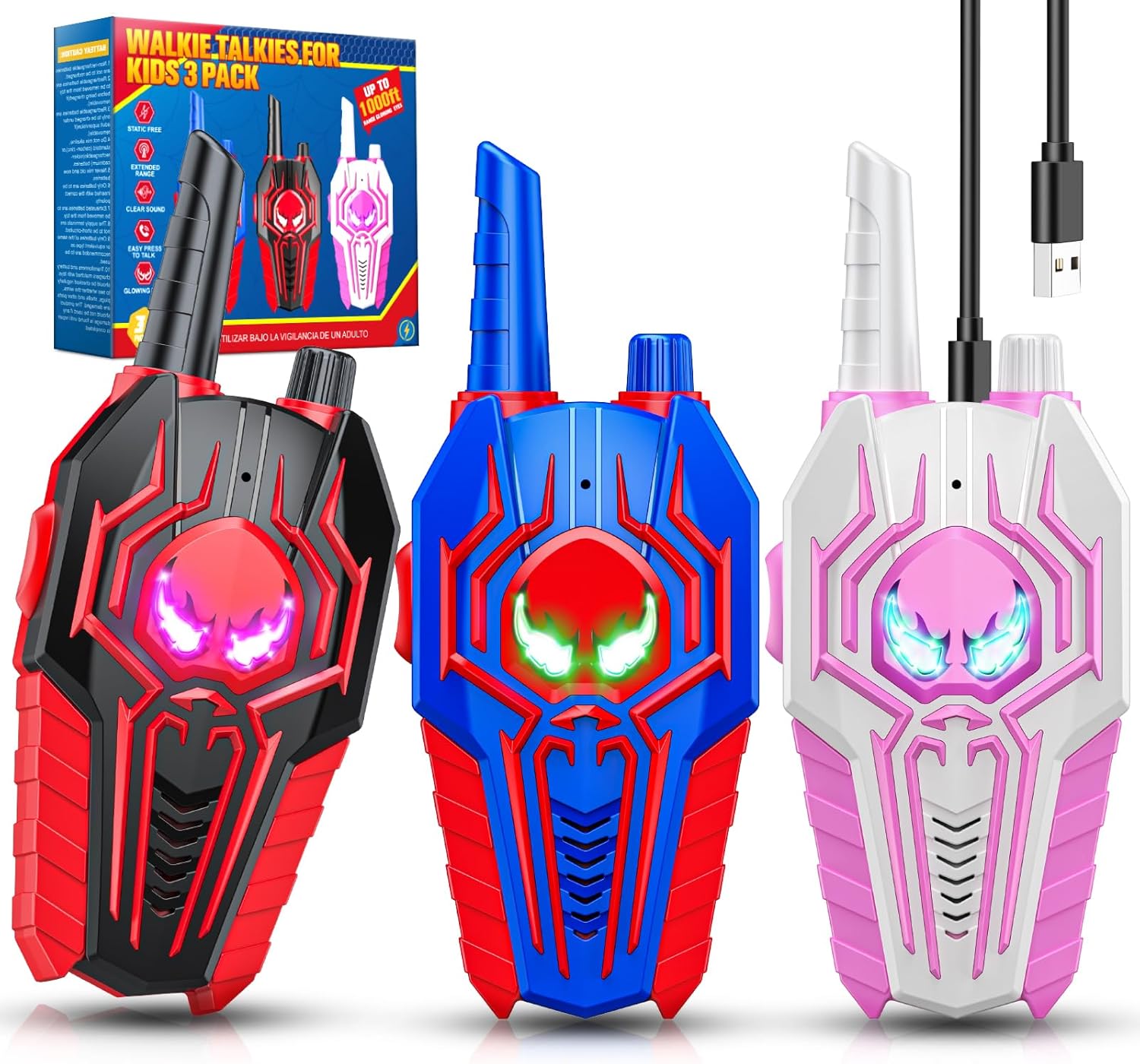 Rechargeable Walkie Talkies for Kids: Fun Communication Toy