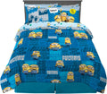 Franco Kids Minions Comforter and Sheet Set Full Size - Super Soft
