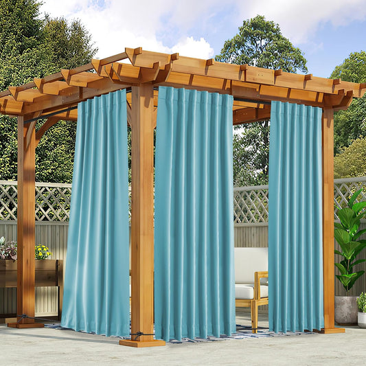 NICETOWN Waterproof Outdoor Curtains for Privacy and Style