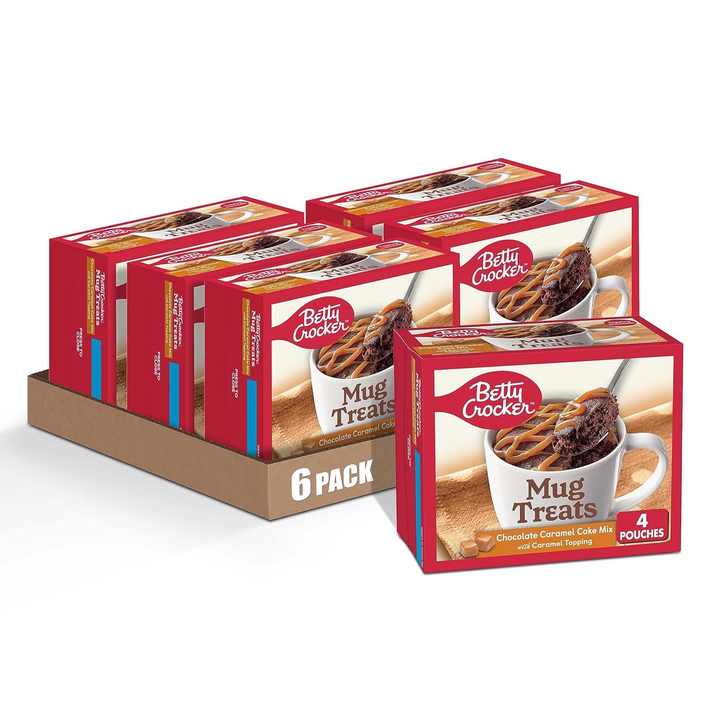 Betty Crocker Mug Treats Chocolate Caramel Cake Mix for Easy Desserts