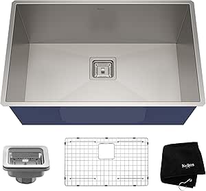 KRAUS Pax 28 1/2-inch Undermount Single Bowl Kitchen Sink