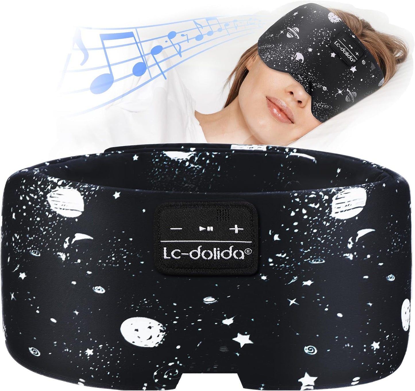 LC-dolida Bluetooth Sleep Mask for Ultimate Comfort and Relaxation