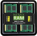 NEMIX RAM 8GB (2x4GB) DDR3 1333MHz SODIMM Kit - Reliable Laptop