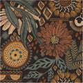 Peel and Stick Floral Boho Wallpaper 17.7in x 32.8ft - Removable
