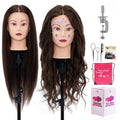 28 Inch Mannequin Head for Hair Styling and Training Practice