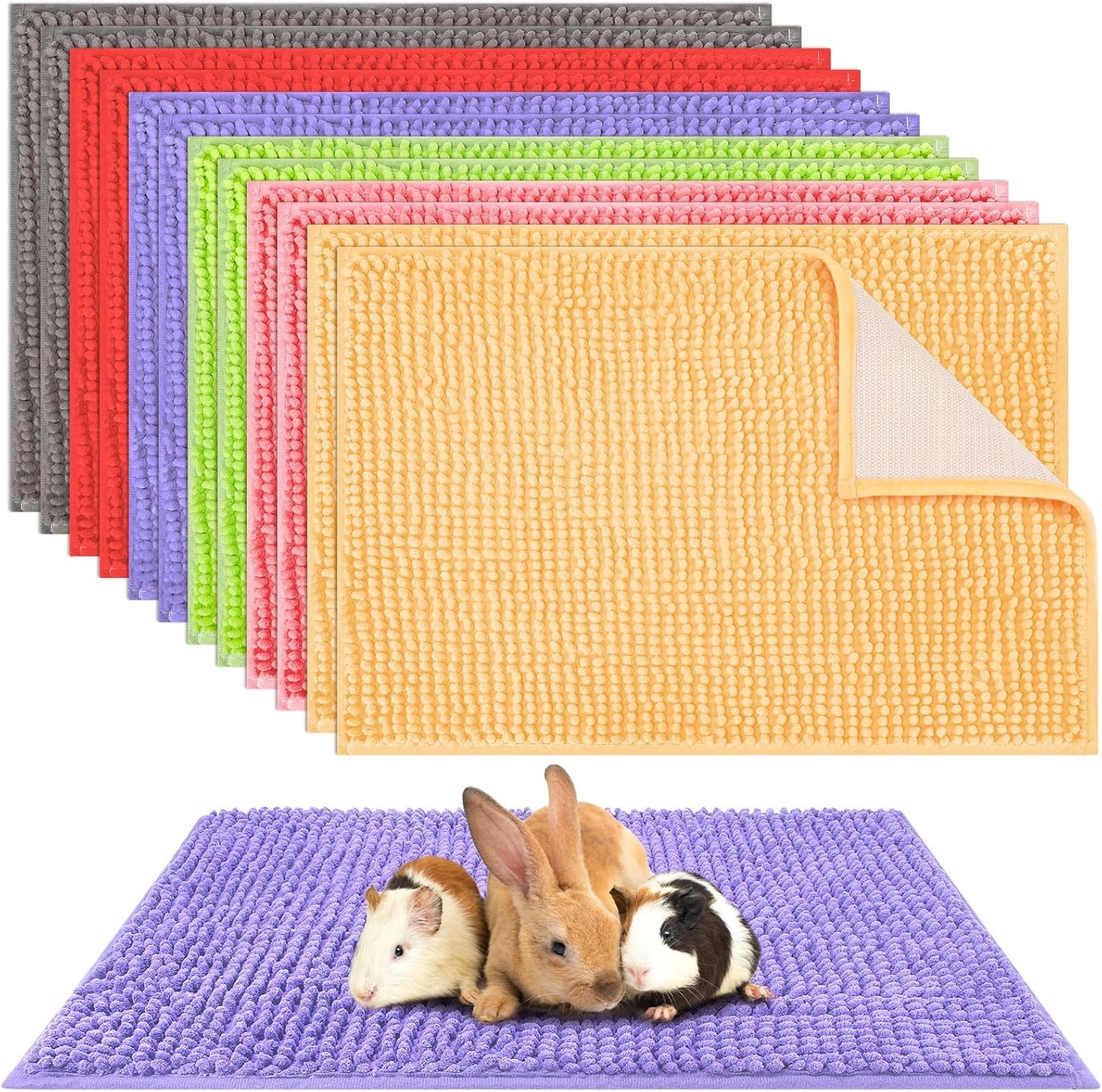 12 Pcs Guinea Pig Cage Liner for Bedding and Training Pads