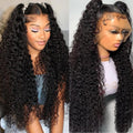 26 Inch Deep Wave 13x6 Lace Front Wig 180% Density - Natural Look