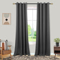 108 in Extra Long Blackout Curtains 2 Panels Set - Sleep & Energy