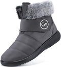 Aomigoct Women Winter Snow Boots - Warm, Waterproof Slip On Boots