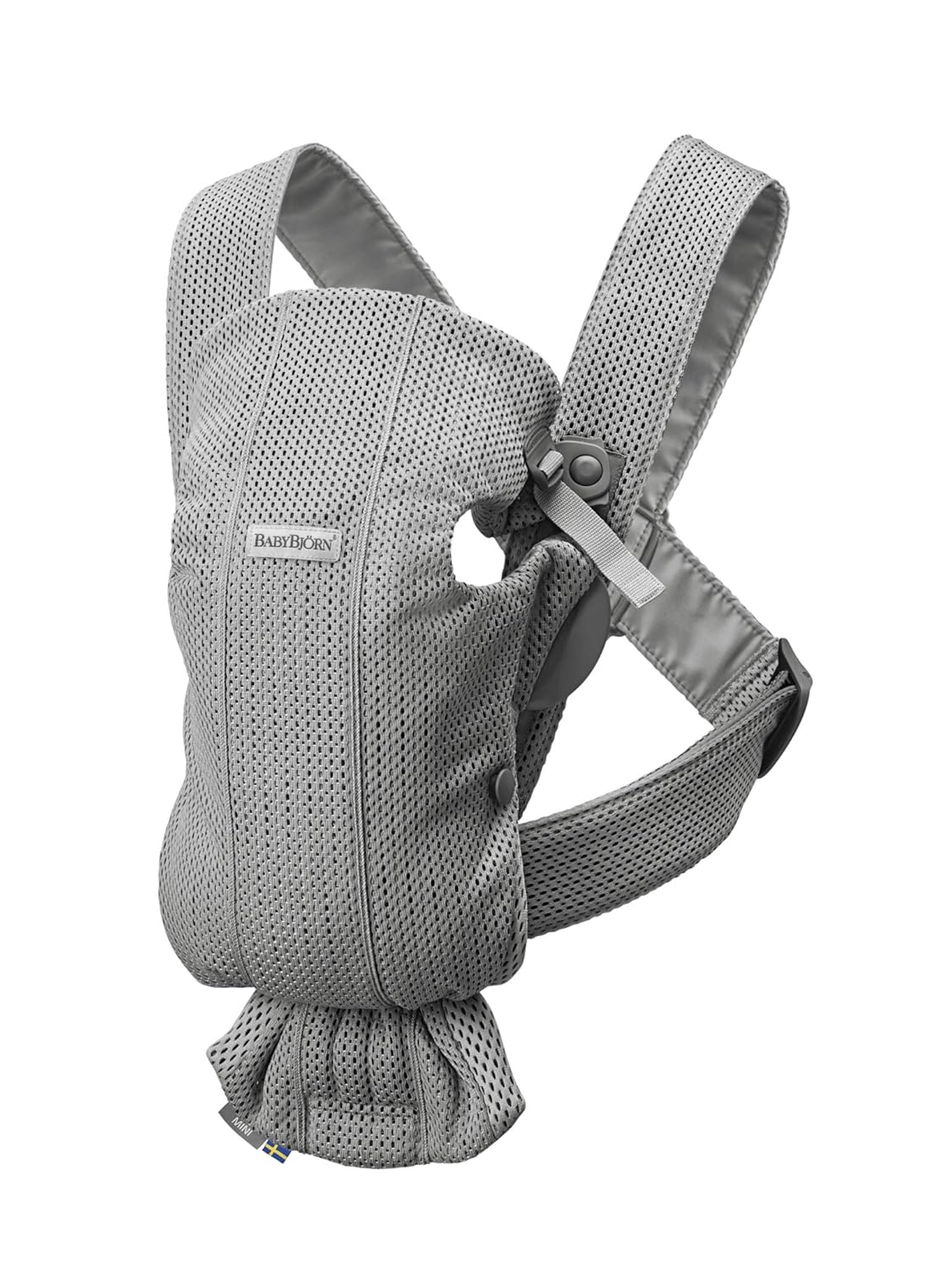 BabyBjorn Baby Carrier Mini: Ergonomic Newborn Carrier in Gray