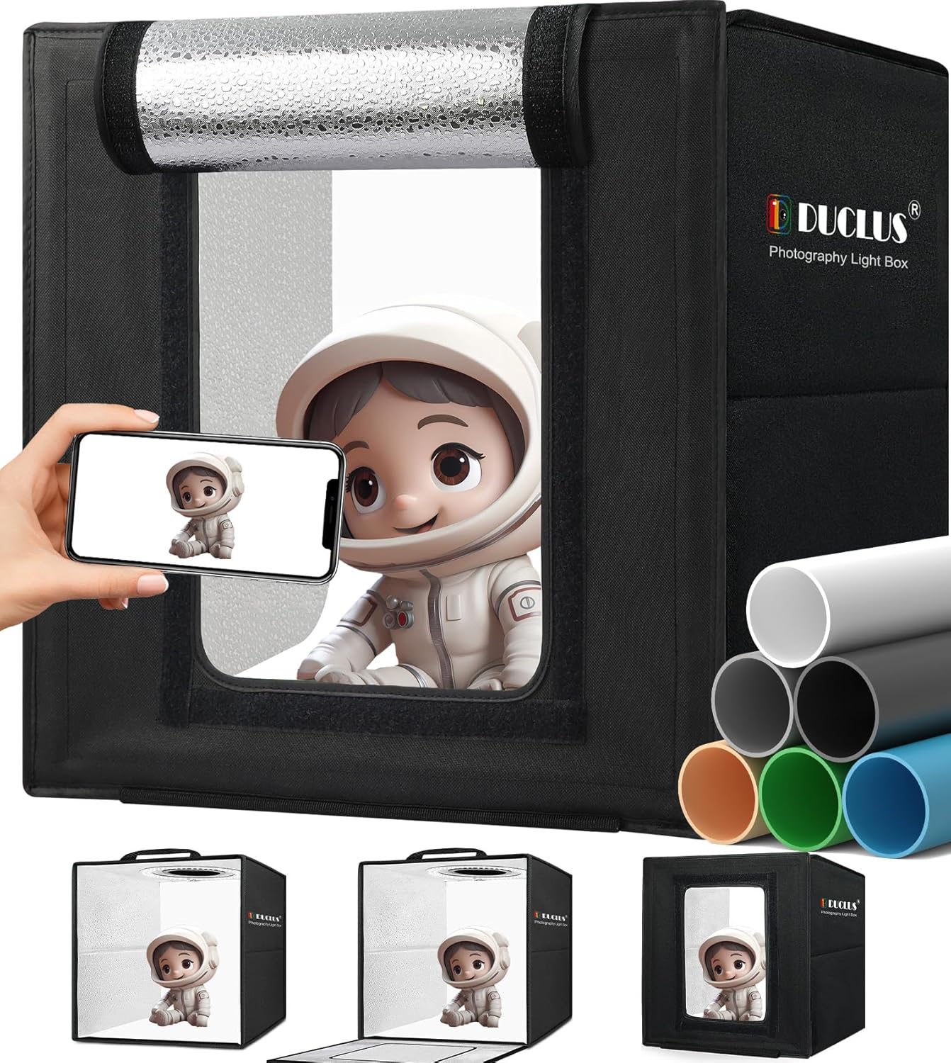 DUCLUS Light Box Photography Studio for Professional Product Shots