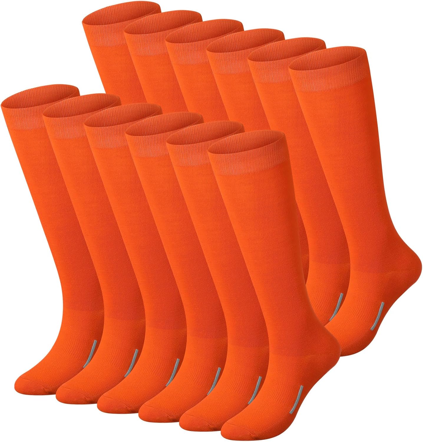 Haysandy 12 Pairs Youth Socks for Soccer Football and More