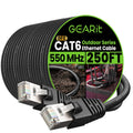 Cat6 Outdoor Ethernet Cable 250ft - Direct Burial, Weatherproof