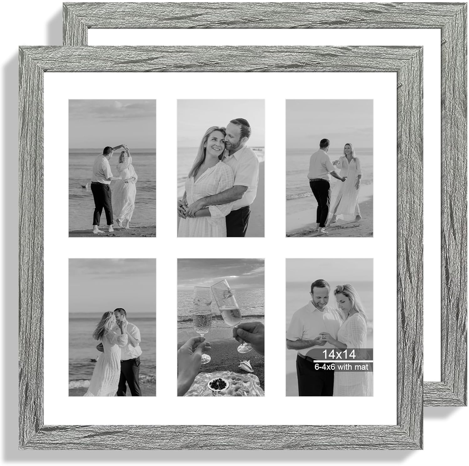 14x14 Picture Frame Set of 2 for Stylish Home Decor