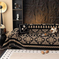 Boho Couch Cover for Sofa - XXL Chenille Slipcover 71ft x 150