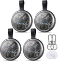 2025 New Air Tracker Tags 4 Pack Compatible with Apple Find My