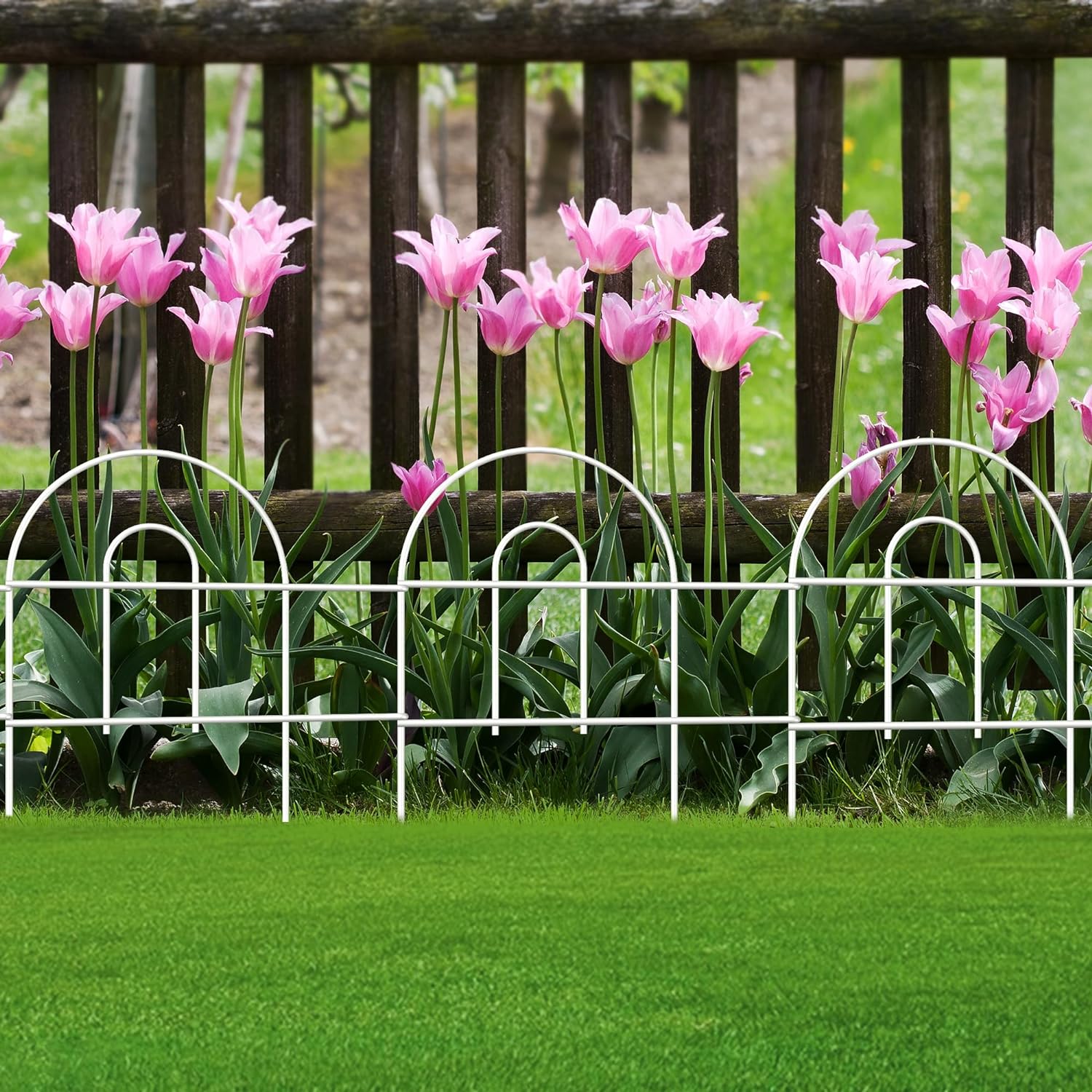 Decorative Garden Folding Border Fence for Stylish Landscaping