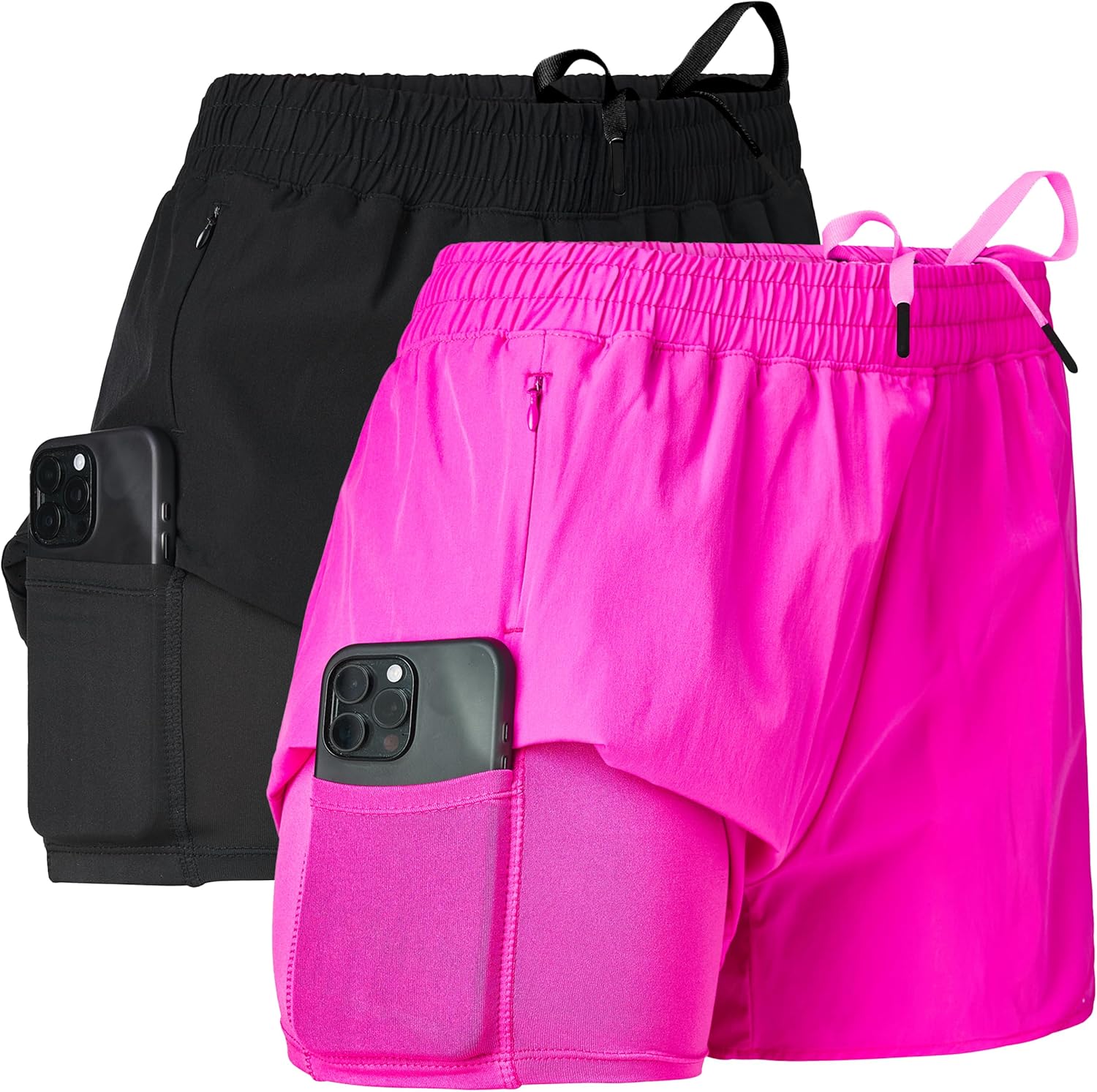 Ultra Performance Gym Shorts Women Pack of 2 for Every Workout