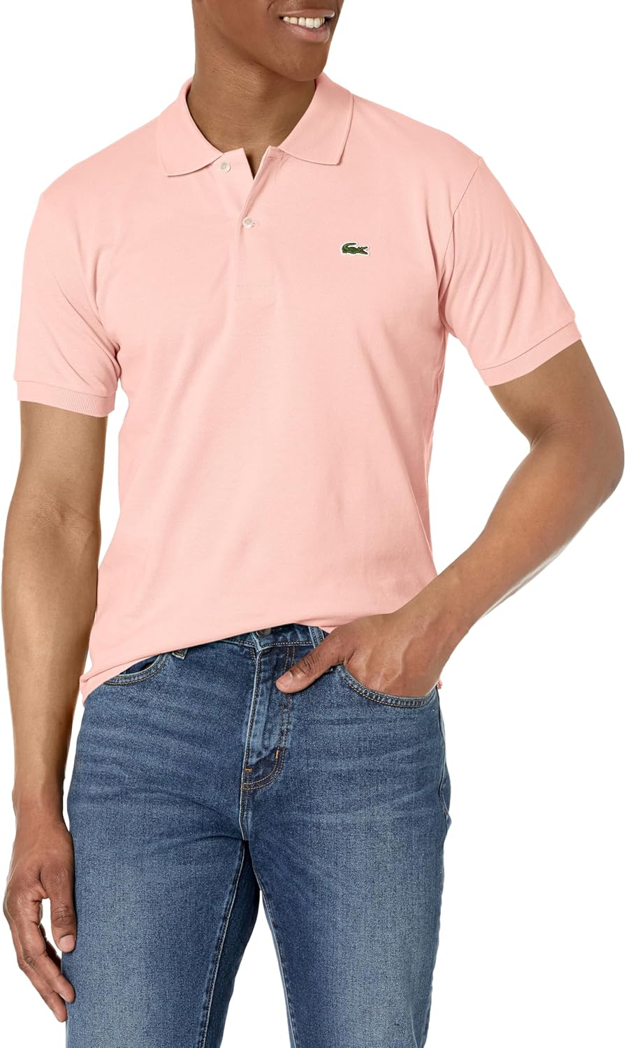 Lacoste Men's Original Cotton Pique Polo for Stylish Comfort