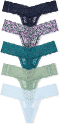 Victoria's Secret Lace Thong Underwear 5-Pack - Supersoft Comfort