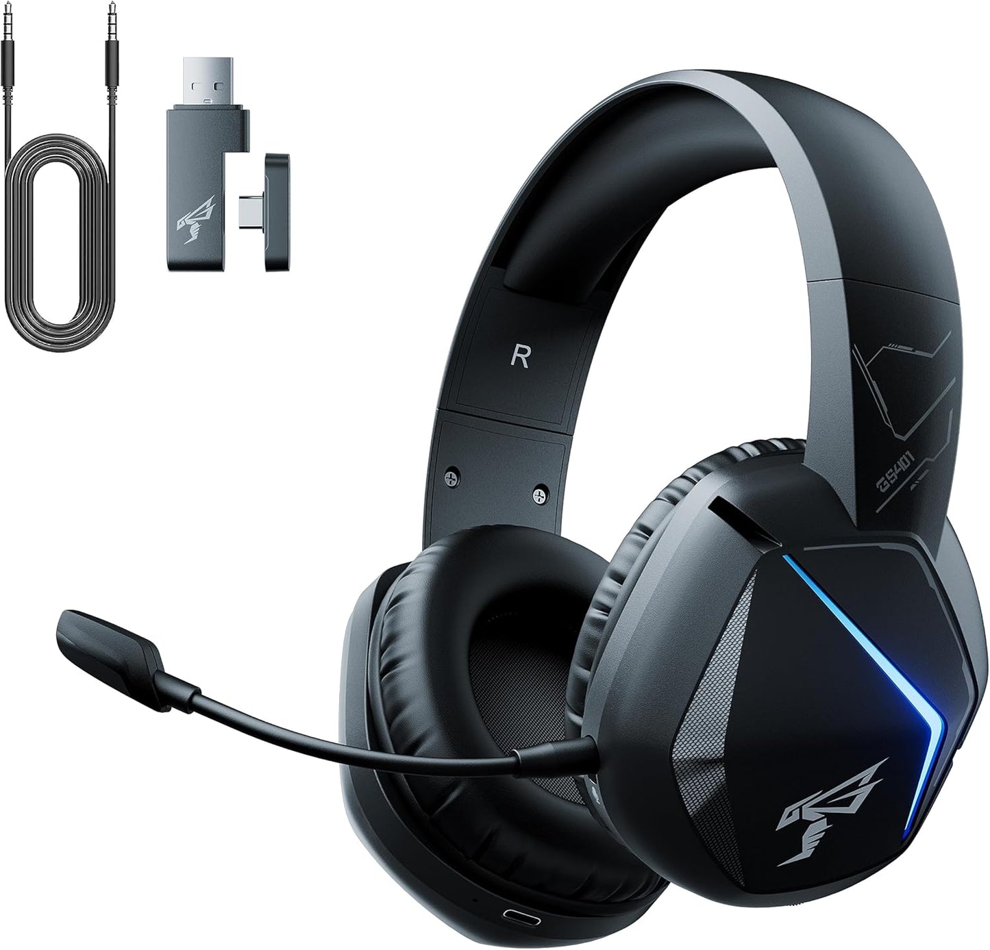 SOMIC GS401PRO Wireless Gaming Headset with Low Latency Sound