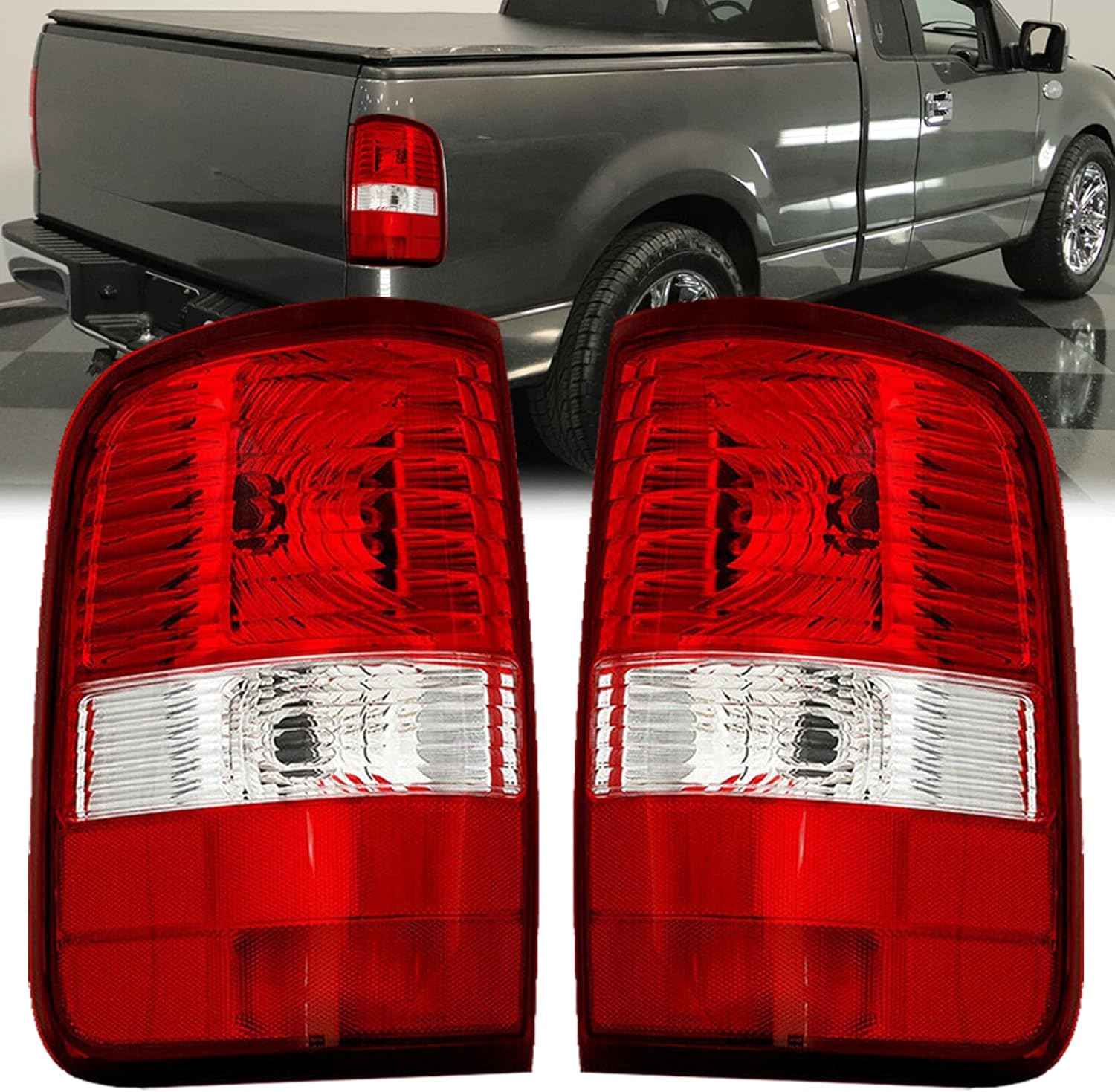 Tail Light Housing for 2004-2008 Ford F150 - Driver & Passenger