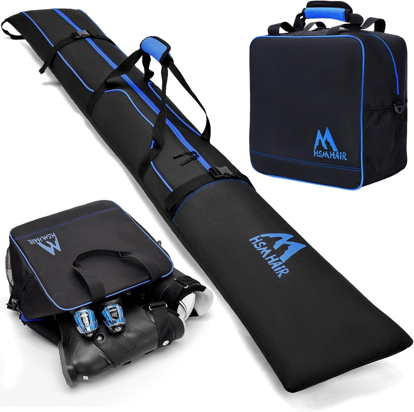 Ski Bag Set: Travel Ready, Water-Resistant