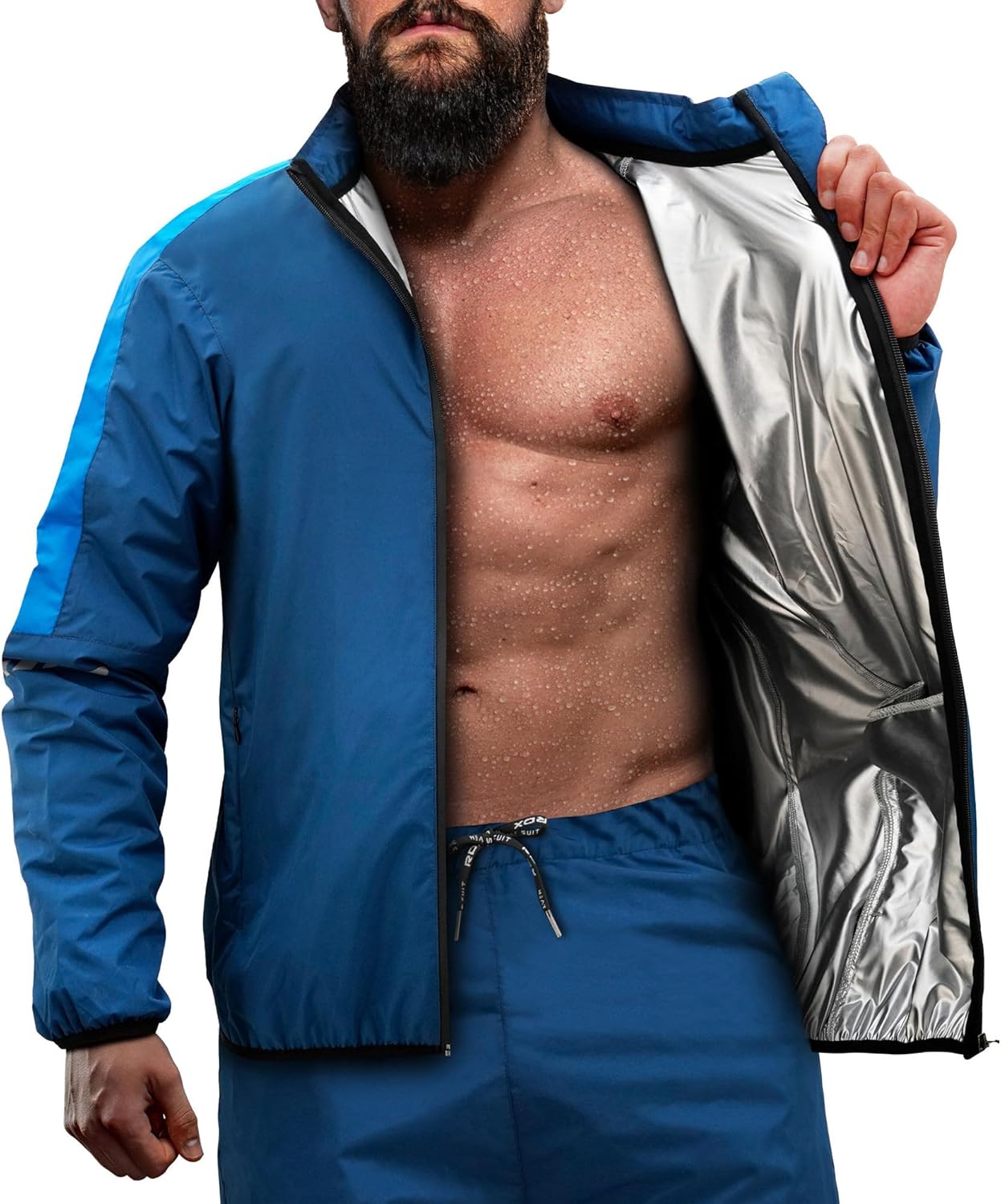 RDX Sauna Suit Full Body Heat Sweat Suit for Weight Loss