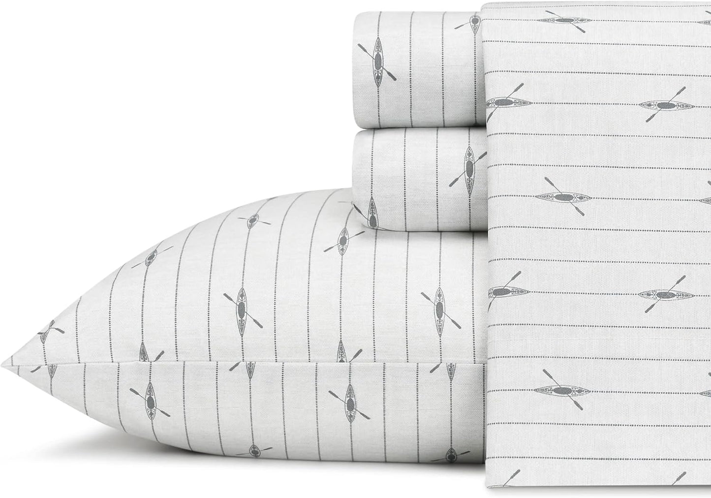 Eddie Bauer Twin XL Sheet Set for Crisp and Cool Comfort